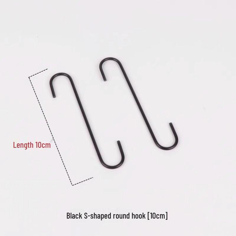 Extended S-Shaped Metal Hook for Women s Clothing Store Displays