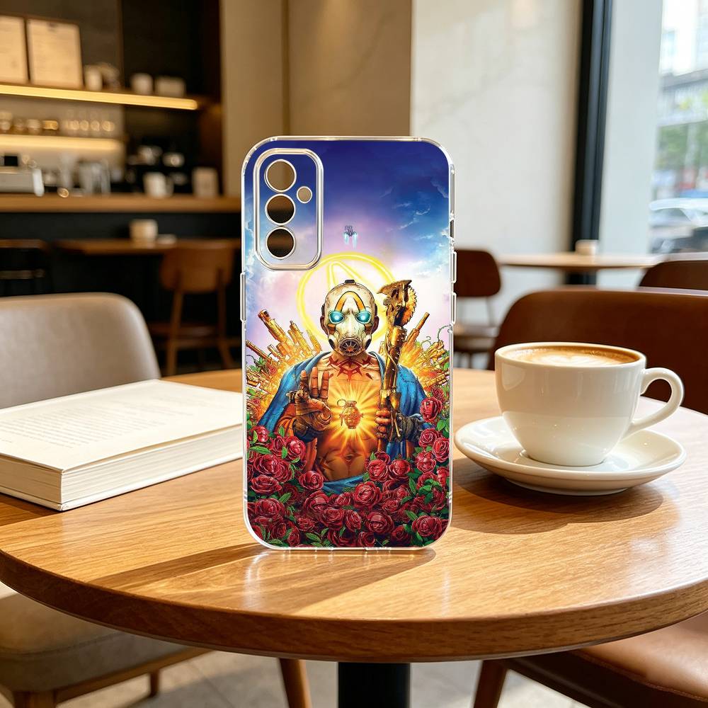 Game B-Borderlands P-Psycho Gift Phone Case Transparent Silicone Soft For SamsungA10,12,20,21S,30,31,40,50,51,52,70,71 Samsung a70