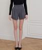 BIBYSEOB Two-Tuck Micro Shorts Charcoal [T41]
