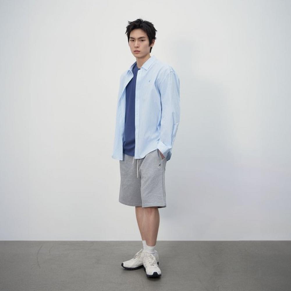 Kangol Essential Stripe Shirt Light Blue 7074 ME