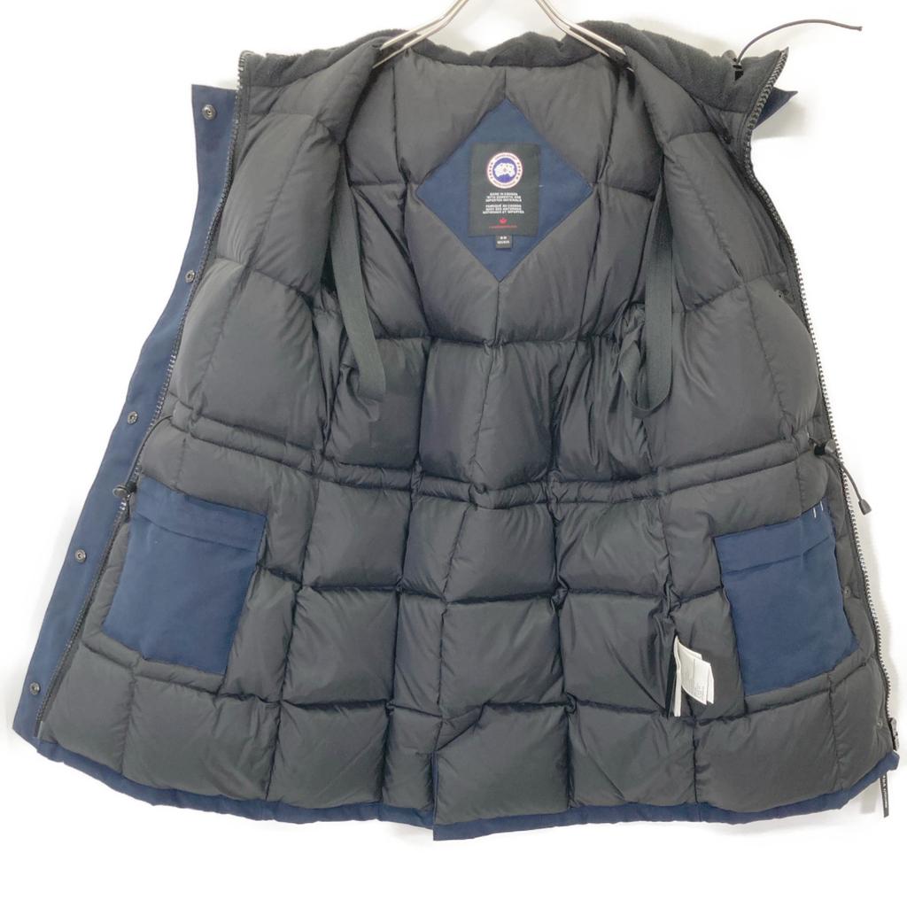 CANADA GOOSE 3037L Navy Victoria Parka Down Jacket Jacket NavyUsed