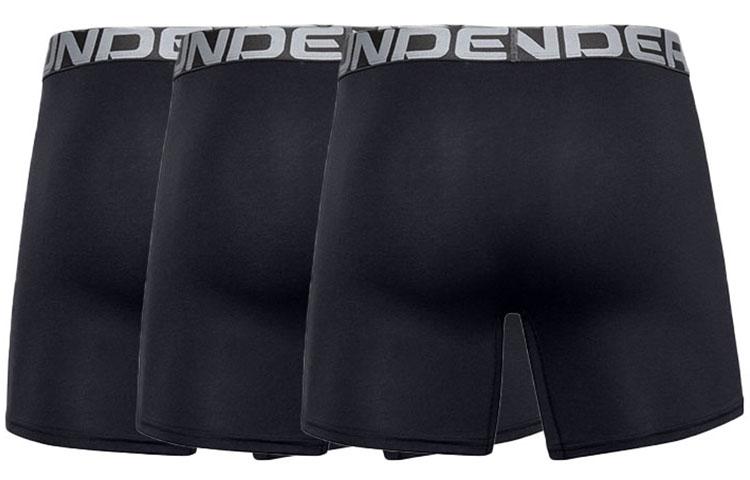Under Armour BoxerjockCharged Underpants Men's 3 Pack Black 1363617-001