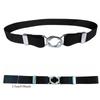 2.5cm Width Waist Belt Adjustable Stretch Belt Fashion Invisible Belt  for Jeans Pants