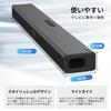 OXS S3 Dialogue Dynamic 3D Surround Bluetooth Home Theater Audio for TV Soundbar, Enhancement, Bass, Sound, AUX/Optical/Coaxial Compatible, 5.0