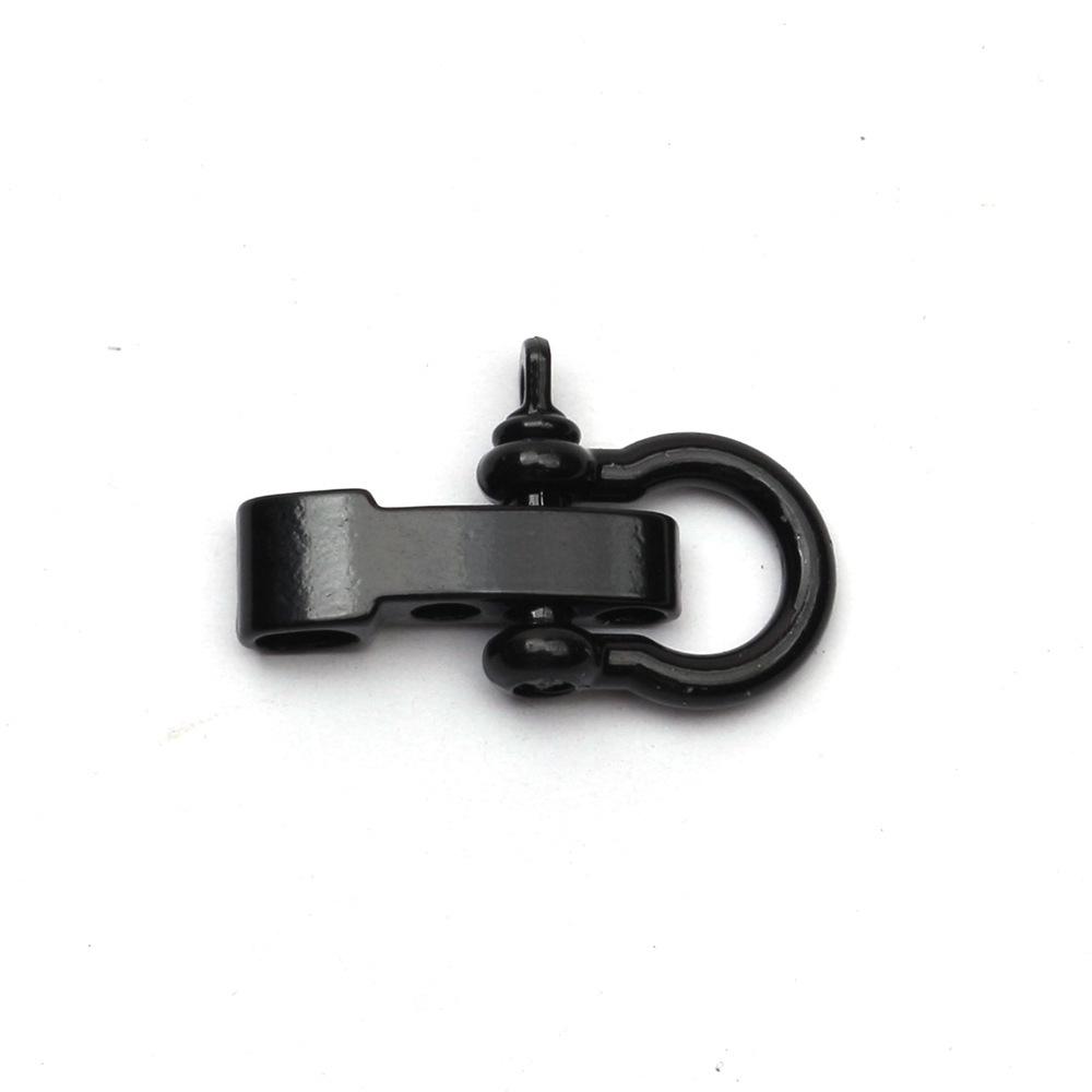 Cataramă de potcoavă în formă de U din oțel inoxidabil 304 pentru accesorii DIY și brățări din frânghie de umbrelă