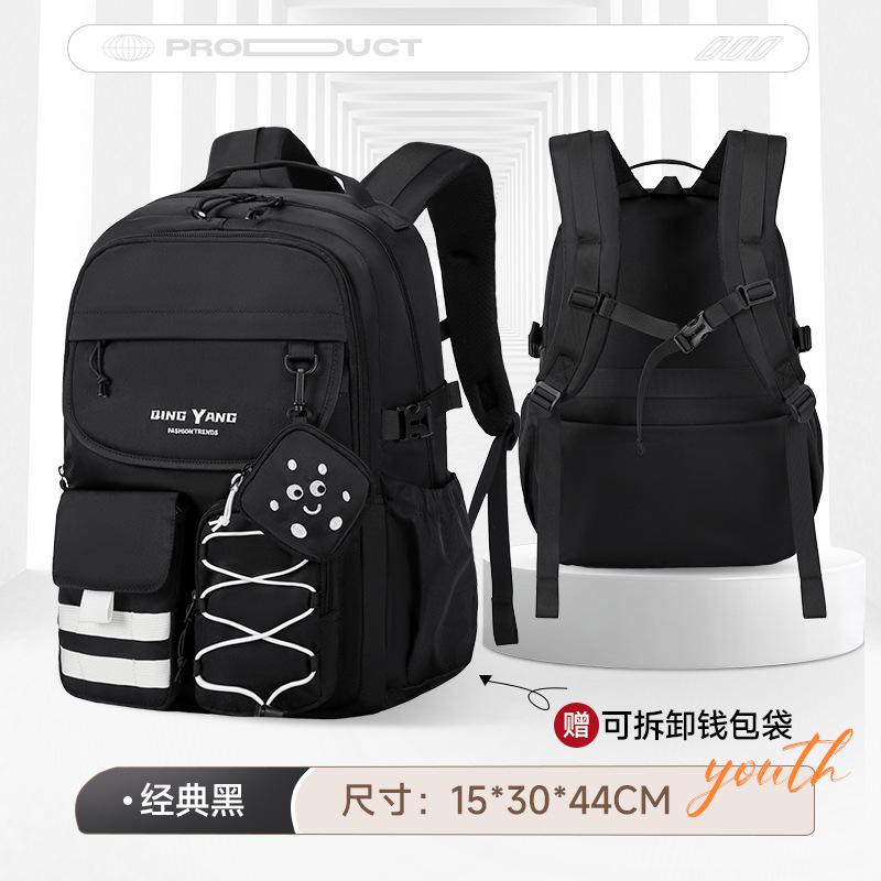 New Children School Bag Boy's Cartoon Backpack Primary Schoolbag Student's Backpack 1-6 Grades Boys Girls Spine Relief Backpack