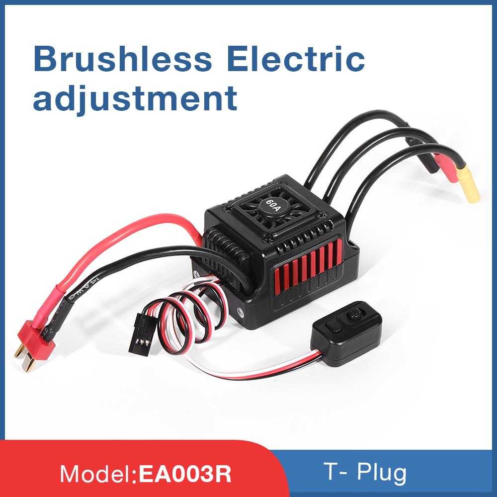 Wtyczka T/XT60 35A 45A 60A Bezszczotkowy regulator obrotów ESC bez czujników Wysokiej jakości bezszczotkowy kontroler prędkości Karta programująca ESC do samochodów RC Ciężarówek RC