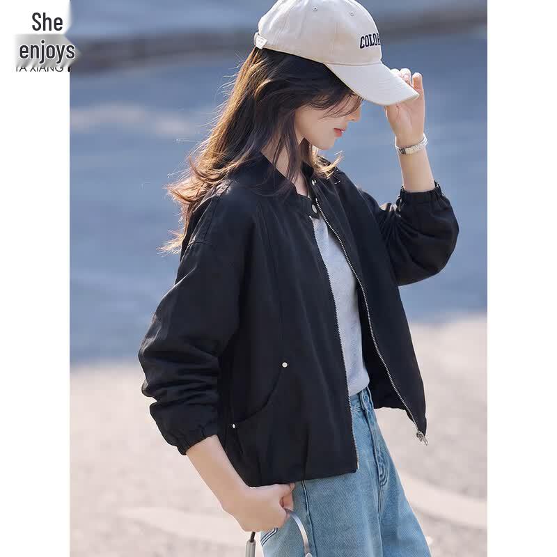 Women's Stand Collar Casual Workwear Jacket