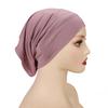 Cotton Modal Inner Hijab Undercap Muslim Turban Islam Underscarf Hijab Bonnet Soft Stretch HIjabs Tube Cap Turbante Mujer Hat