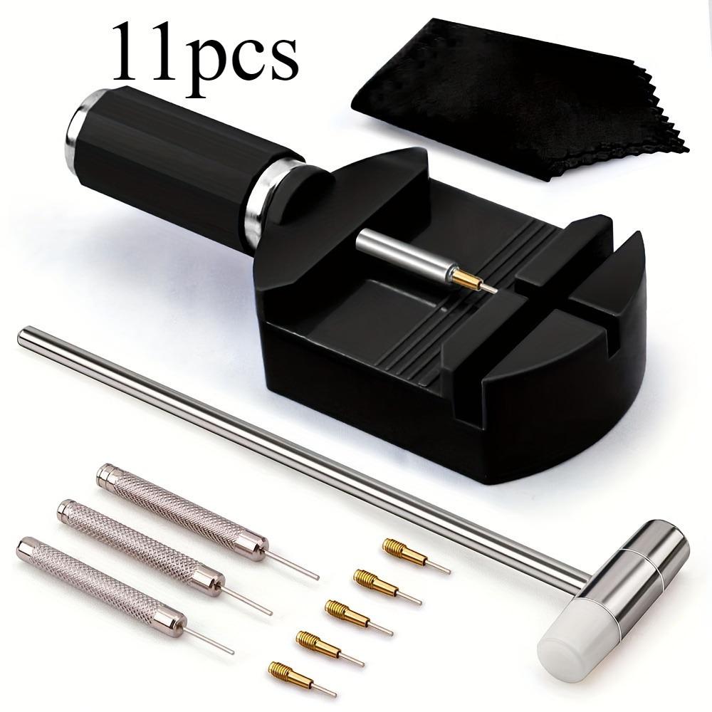 

Набор из 11 предметов для ремонта часов. Для регулировки и ремонта ремешков и браслетов для часов. Идеальный подарок. разноцветный