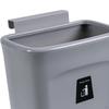 Lixeira Compacta para Cozinha com Tampa Segura, Solução de Armazenamento para Armário de Porta