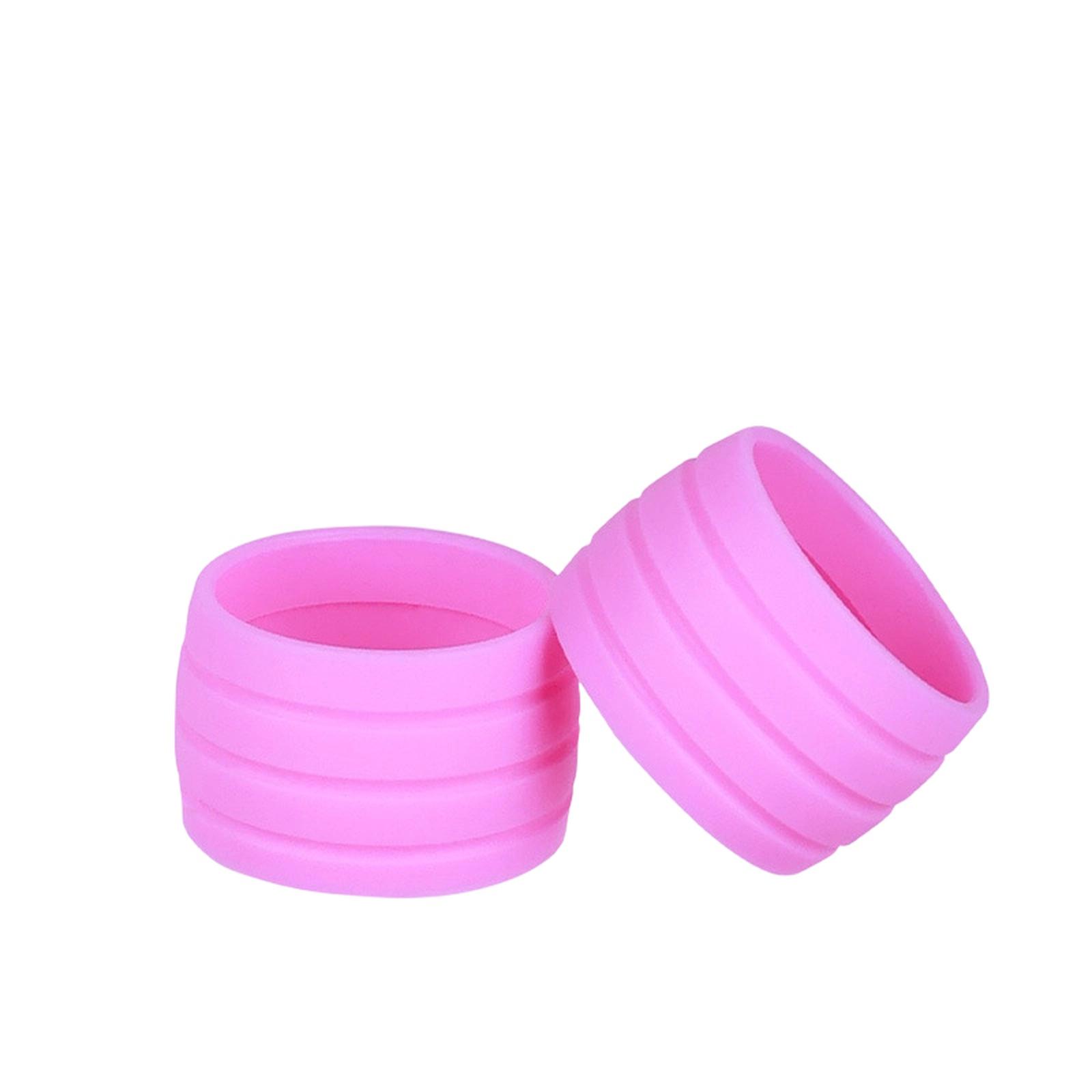 

Bike Silicone Elastic Strap Fixing AntiSkip Plugs Strap Loops for Road Bike Bar Tape, Small Size, Light Weight one size розовый
