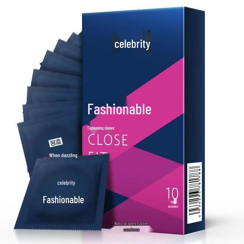 Celebrity Ultra-Dünne Kondome: Eis & Feuer, Super Straff, Lang Anhaltend, mit Hyaluronsäure