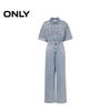 ONLY Women's Retro Workwear Denim Jumpsuit