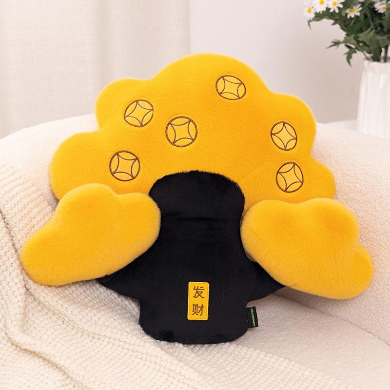 Simulated Money Tree Pillow Plush Toy Cute Pine Doll Living Room Sofa Decoration Ornament Pillow Cushion