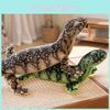 Realistic Giant Lizard Plush Toy Soft Large Four Legged Gecko Doll Gift For Boys
