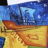 Bolso Tote Grande Retro Van Gogh Noche Estrellada Pintura al Óleo Moda Portátil Multicolor Bolsas de Playa para Señoras Tela de Lona de Alta Calidad Bolso de Hombro para Mujer