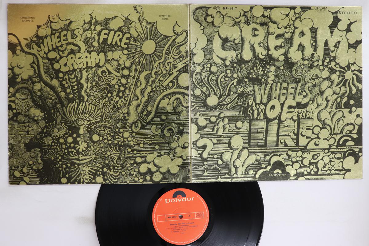 

LP Record CREAM - Wheels Of Fire MP1417 POLYDOR 1969 Japan Rock Used