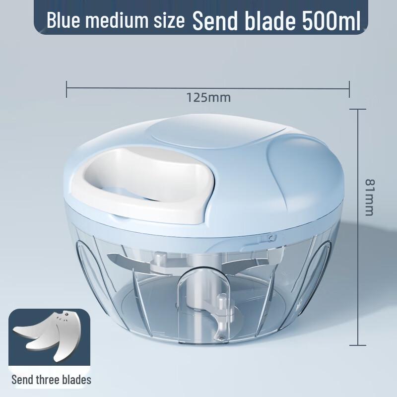 Manual Pull-Cord Garlic Mincer