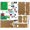 Digital Display Adjustable Switching Power Supply Kit LM317 DC Regulated Power Supply Electronic DIY Soldering Kit