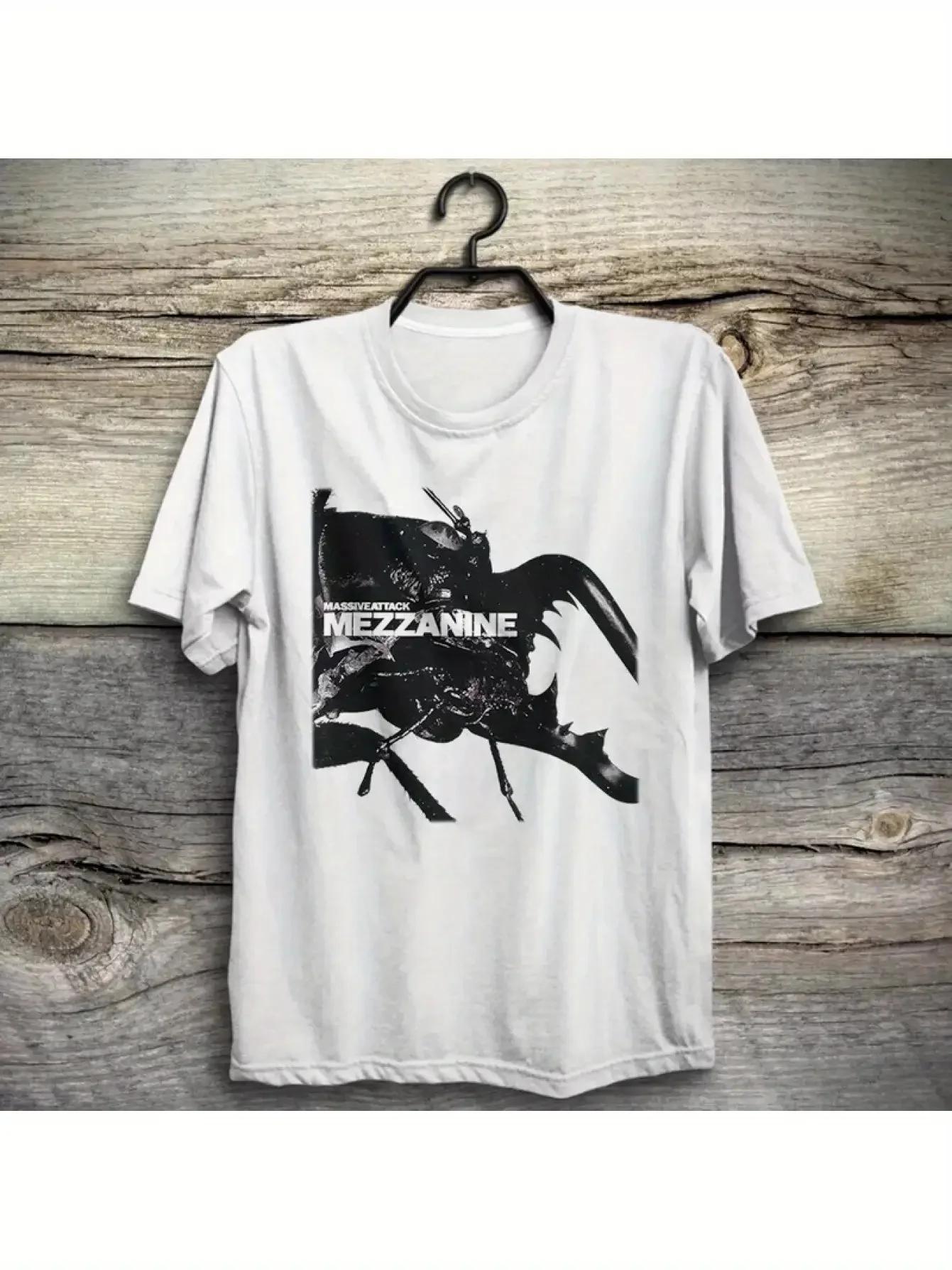 A Fresh Massive Attack Mezzanine 1998 Fan Merchandise, Unisex T-shirt Is An Ideal Gift for Enthusiasts, Relatives, and Friend... S