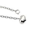 Fashion Stainless Steel Heart Pendant Necklace Stainless Steel Romantic Lover Men Couple Personality Necklace Jewelry
