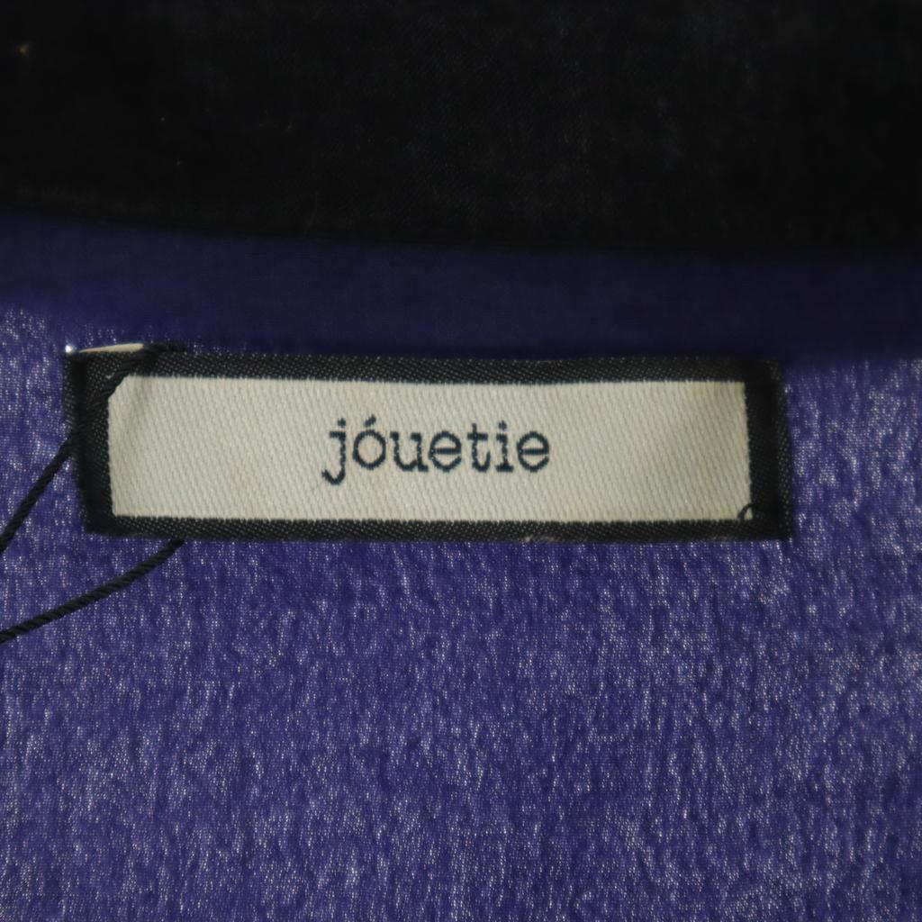 Jouetie Unused Tokyo Maiko Embroidery Long Sleeve V Neck Open Collar Shirt Women Used