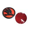110mm ABS Emblem für SKODA Rapid Yeti Karoq Vision Fabia 1 2 Octavia A7 RS Superb Auto Kopf Vorne Hinten Kofferraum Heckklappe Aufkleber