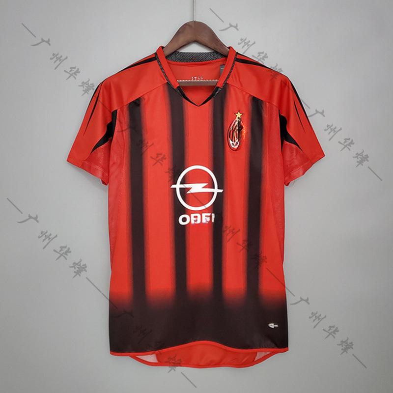 AC Shirt Vintage 1998 2006 07 Home and Away Kakamaldini Van Basten Football Shirt