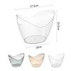 4L/8L Plastic Ice Bucket For Drinks And Parties Perfect For Wine Champagne Mimosa Cocktail Bar Outdoor Picnic Fruit Storage Bask