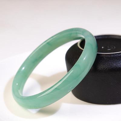 Chinese Style Glass Imitation Jade Bracelet Hanfu Accessories Women'S Bracelet Circle Gift