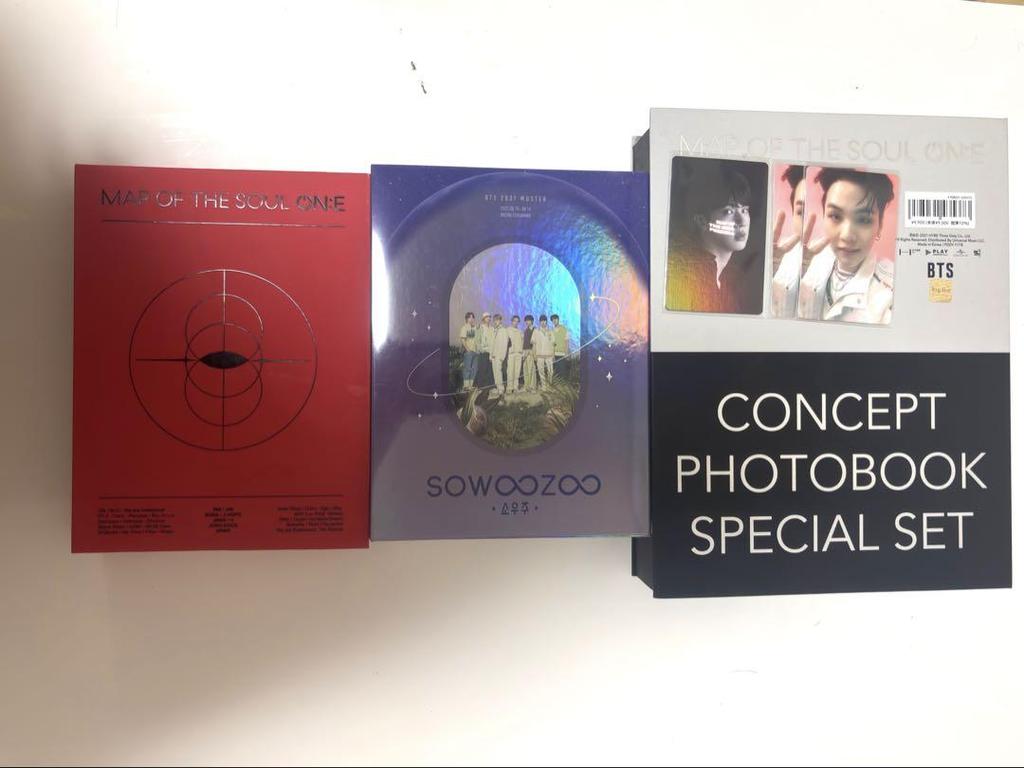 [USED] BTS Photobook Summer Pack Win Pack Seagri Memories Etc.