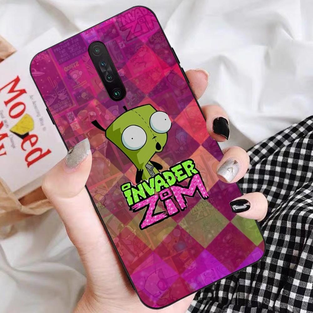 Invader Zim Anime Phone Case For Redmi 5 6 7 8 9 10 Plus Pro 6 7 8 9 A GO K20 K30 K40 Pro Plus F3 Fundas