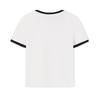 FILA Original Cool Touch Fashion Versatile Short Sleeve T-Shirt Women tops Cloud-Mushroom-White F11W629110FWT