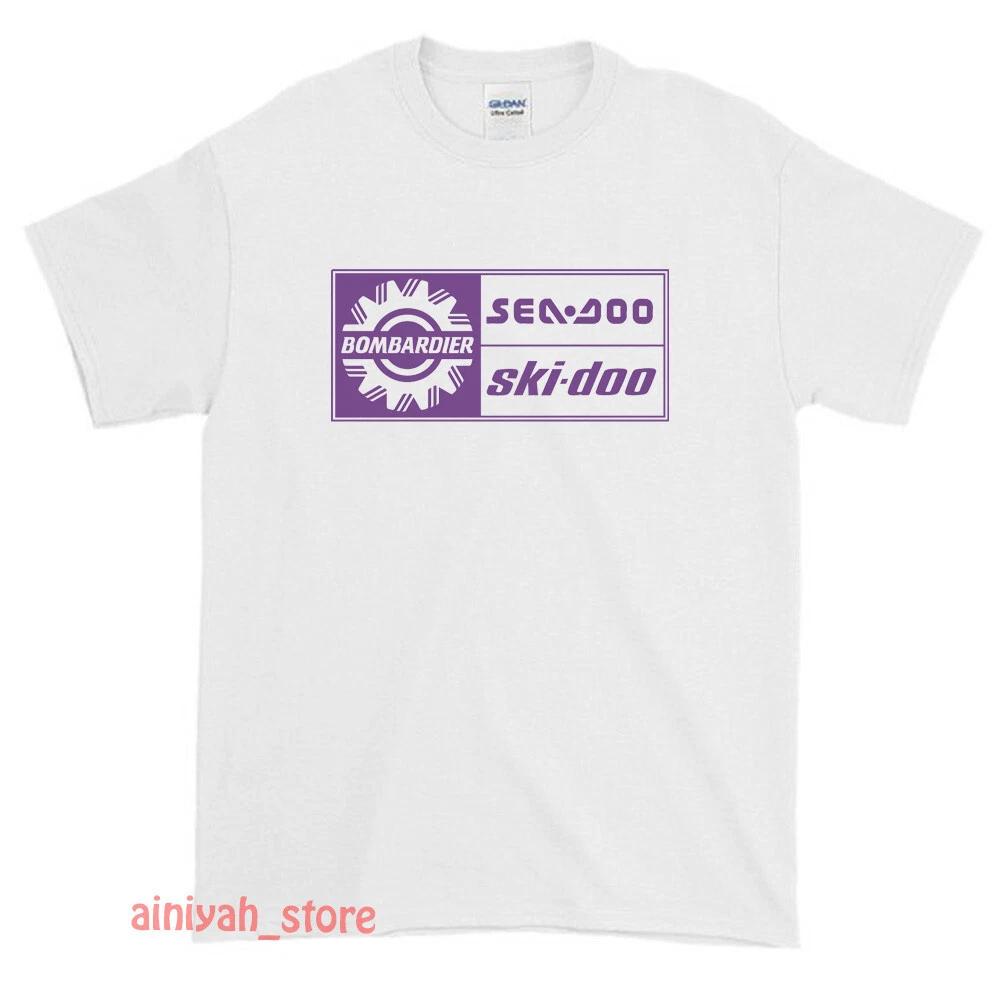 New Bombardier Sea-Doo Ski-Doo Logo Men s Funny T shirt USA Size S-XXL L