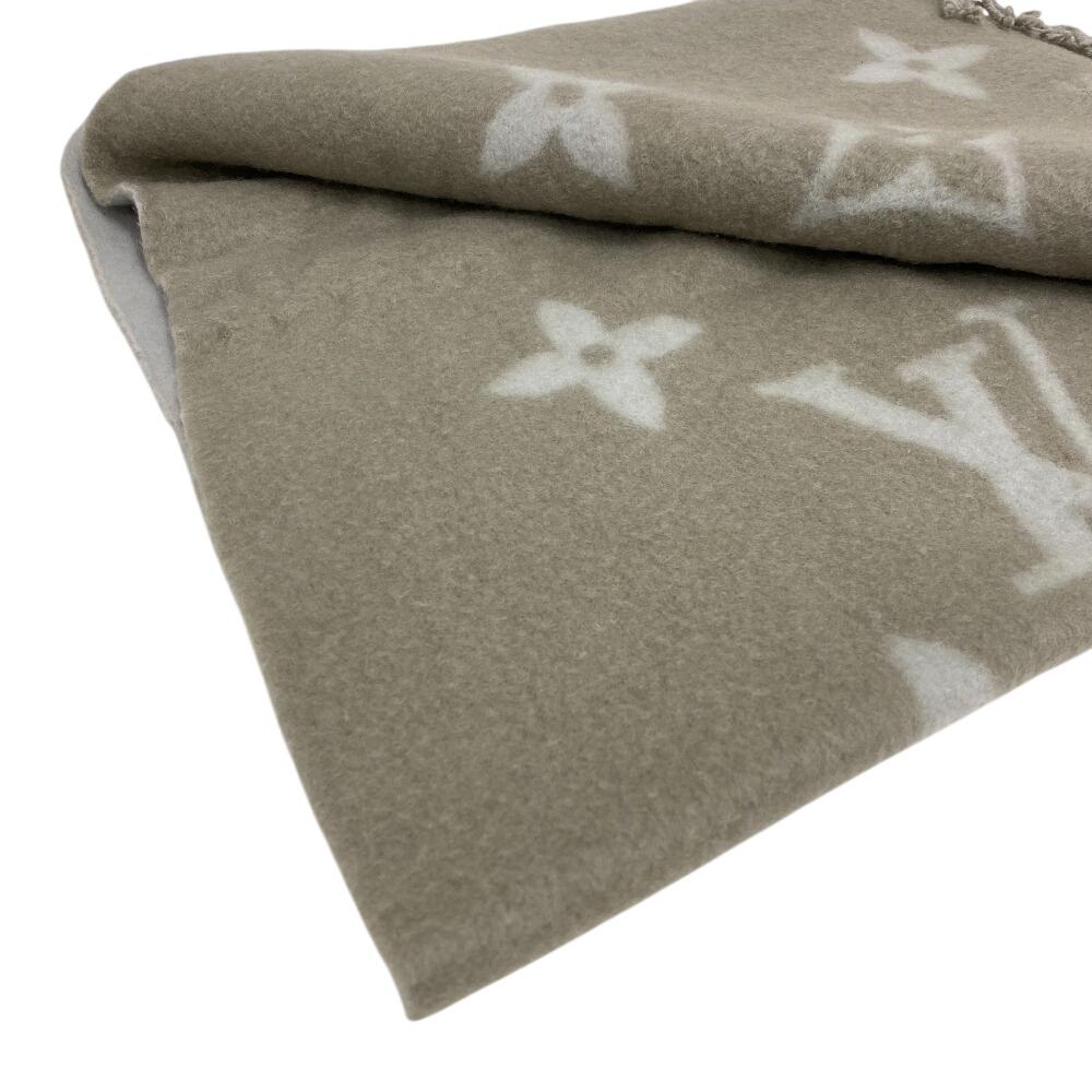 LOUIS VUITTON M70462 cashmere Escalp Scarf beige cashmere Used