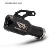 Motorcycle Exhaust Pipe for BMW S1000RR from 2019 2020 2021 2022- 2025 Exhaust Pipe Connection Tube Modification Integrated Kit