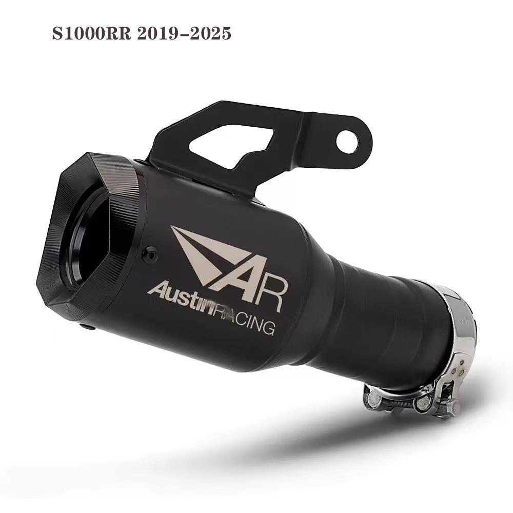 Motorcycle Exhaust Pipe for BMW S1000RR from 2019 2020 2021 2022- 2025 Exhaust Pipe Connection Tube Modification Integrated Kit