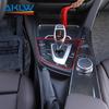 For BMW 3/4 Series F30 F33 F34 F36 Dry Carbon Fiber Center Console Gear Shift Panel Trim Cover for Car Interior Accessories