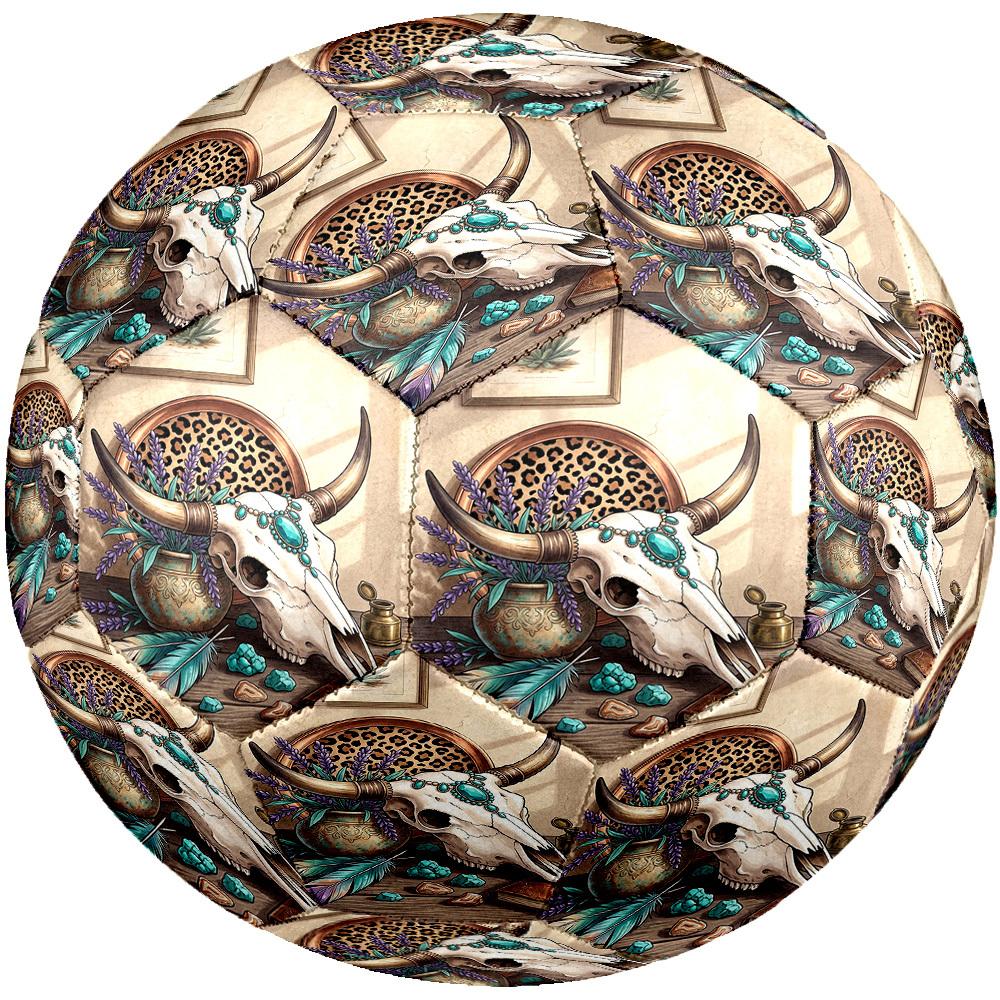 1pc Wild Boho Size 5 Soccer Ball Professional Match Training Football Indoor &Outdoor Sports Ball Training Ball Lightweight Durable y43