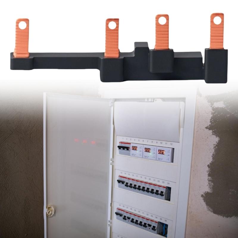 Combination Circuit Breakers Terminals Block 2P With Over and Under Protective Designs for Office Supplies Use