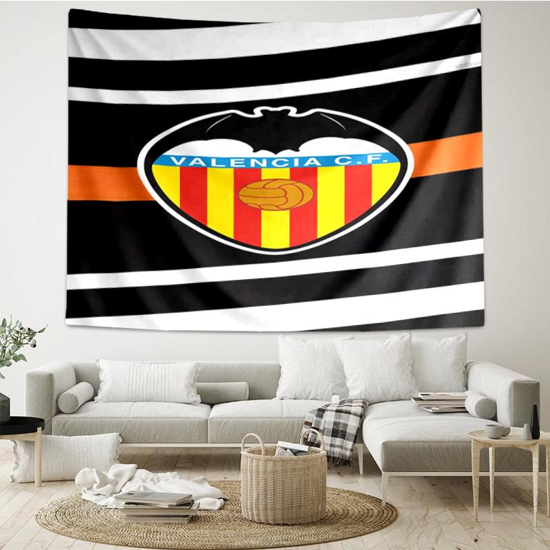 Valencia Cf Crest Design Tapestry Hanging for Bedroom,Livingroom, Playroom,Decor Art Room Wall Tapestry Holiday and Birthday Gifts