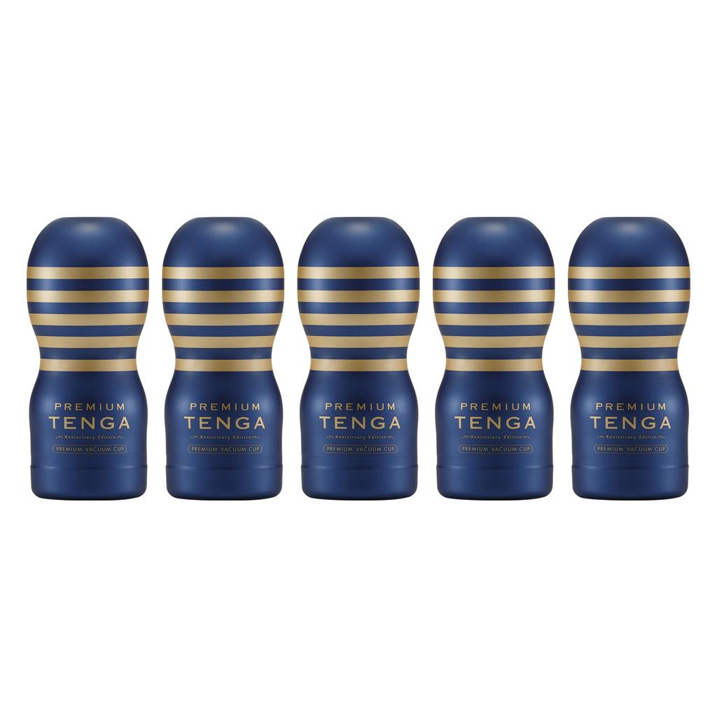 TENGA Premium TENGA Vacuum Cup Set 5pcs Gold;Blue