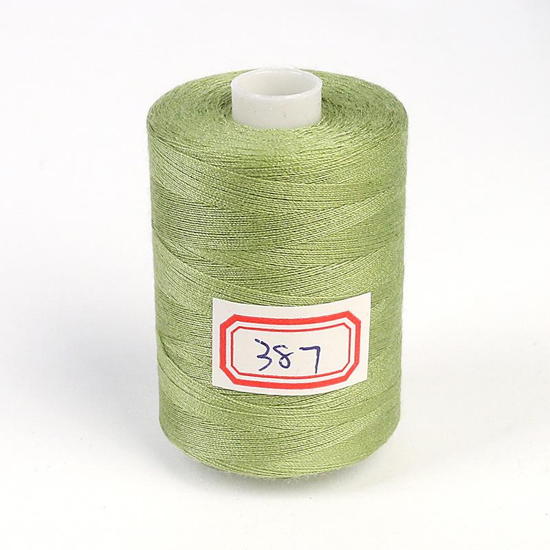 Hilo de Coser de Poliéster de Alta Velocidad 402 - 1000 Yardas, Colores Arcoíris, Ideal para Proyectos de Costura Casera y a Mano