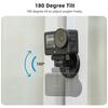 Quick Detach Magnetic Camera Base for Action 6 Sports Cameras Mount with 180Degree Rotations Standard 1/4Inch Hole Mount