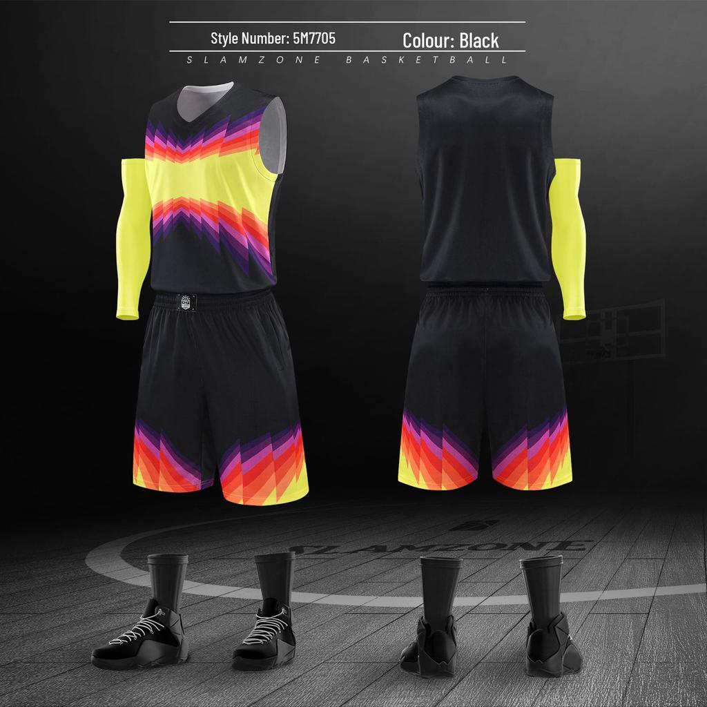 Set Tricou de Baschet Respirabil cu Uscare Rapidă pentru Copii și Adulți: Uniformă de competiție de vară