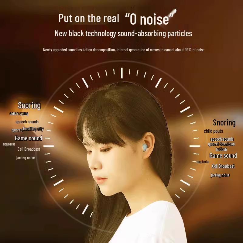 Silicone Soundproof Sleep Earplugs for Noise Reduction