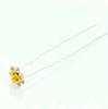 Alloy Diamond Studded Rose Hair Fork U-shaped Hairpin Brides Braided Hair Princess Diamond Studded Rose Headpiece Ladies Jewelry