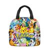 Niedliche Pikachu Pokemon Lunchtasche Cartoon Handtasche Kühltasche für Kinder Tragbar und stilvoll