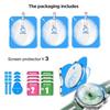 3Pcs Easy Install Kit Tempered Glass Films for Huawei Watch GT 6/6 Pro Smart Watch Accessories